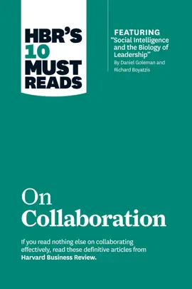 Read: HBR's 10 Must Reads on Collaboration (with featured article "Social Intelligence and the Biology of Leadership," Book by Daniel Goleman and Richard Boyatzis)