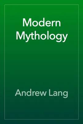 Read: Modern Mythology Book