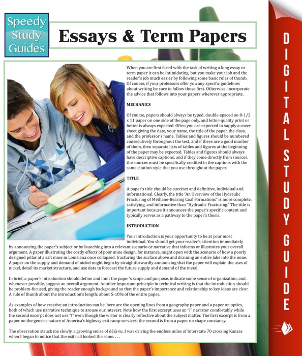 Essays & Term Papers