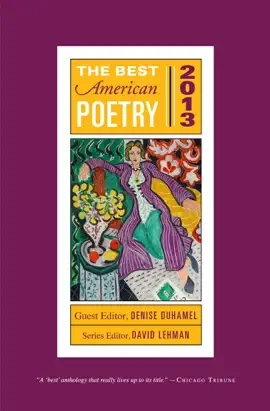 Read: The Best American Book Poetry 2013