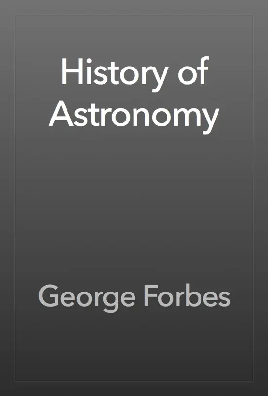 History of Astronomy