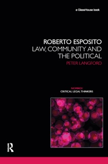 Roberto Esposito by Peter Langford