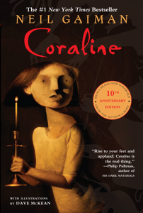 Coraline 10th Anniversary Edition - Neil Gaiman Cover Art