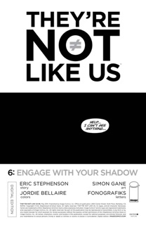 They're Not Like Us #6 by Eric Stephenson