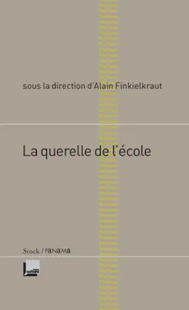 Read: La querelle Book de l'école