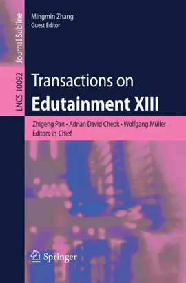 Read: Transactions on Edutainment XIII Book