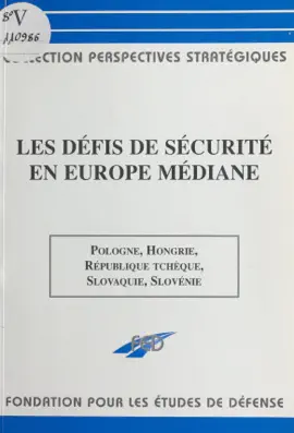 Read: Les défis de sécurité en Europe médiane Book
