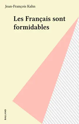 Read: Book Les Français sont formidables
