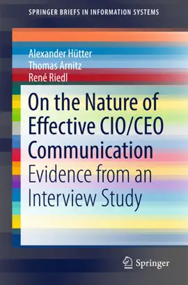 Read: On the Book Nature of Effective CIO/CEO Communication