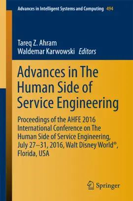 Read: Advances in The Human Side of Book Service Engineering