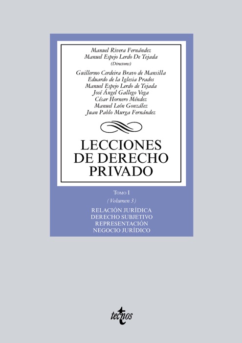 Lecciones de Derecho privado