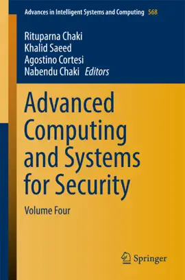 Read: Advanced Book Computing and Systems for Security