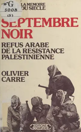 Read: Septembre noir : Refus arabe Book de la résistance palestinienne