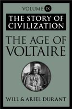 The Age of Voltaire - Will Durant &amp; Ariel Durant Cover Art