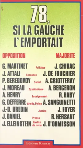 Read: 78, si Book la gauche l'emportait
