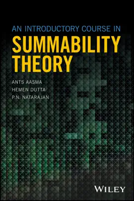 Read: An Introductory Course in Summability Book Theory
