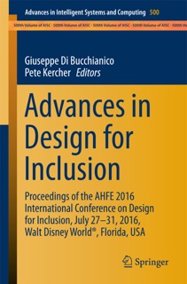Advances in Design for Inclusion by Giuseppe Di Bucchianico & Pete Kercher