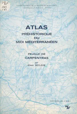 Read: Atlas Book préhistorique du Midi méditerranéen (5) : Feuille de Carpentras