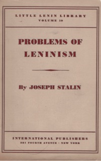 Problems of Leninism by Joseph Stalin