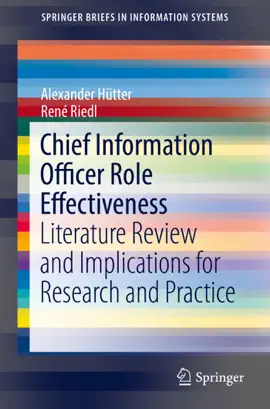 Read: Chief Information Book Officer Role Effectiveness