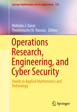 Read: Book Operations Research, Engineering, and Cyber Security