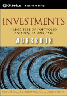 Investments Workbook by Michael McMillan, Jerald E. Pinto, Wendy L. Pirie & Gerhard Van de Venter