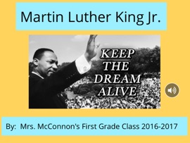 Martin Luther King Jr.  Keep The Dream Alive. - McConnon's Kids