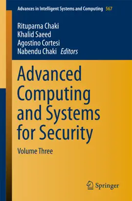 Read: Advanced Computing and Systems for Security Book