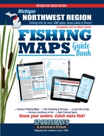 Michigan Northwest Region Fishing Maps Guide Book - Sportsman's Connection