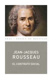 Book cover for El contrato social by Jean-Jacques Rousseau