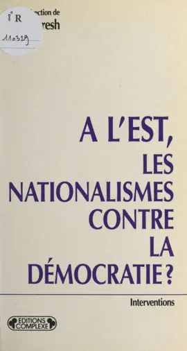 Read: À l'Est, les nationalismes contre la Book démocratie ?