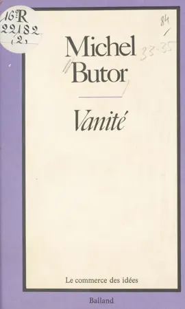 Read: Vanité : Conversation dans Book les Alpes-Maritimes