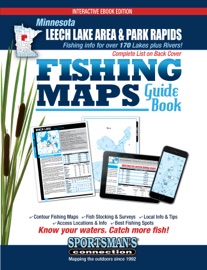 Minnesota Leech Lake Area & Park Rapids Fishing Maps Guide Book - Sportsman's Connection
