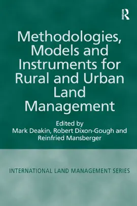 Read: Methodologies, Book Models and Instruments for Rural and Urban Land Management