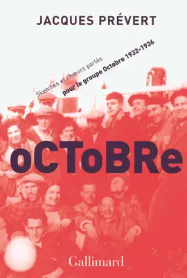 Read: Octobre. Sketchs et Book chœurs parlés pour le groupe Octobre (1932-1936)