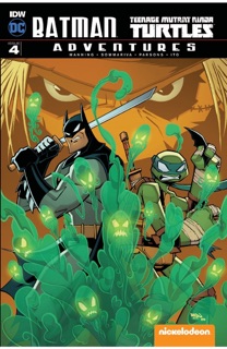 Batman/Teenage Mutant Ninja Turtles Adventures #4 by Matthew K. Manning & Jon Sommariva