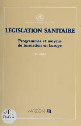 Read: Législation sanitaire Book