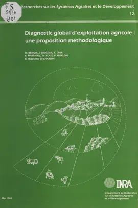 Read: Book Diagnostic global d'exploitation agricole : Une proposition méthodologique