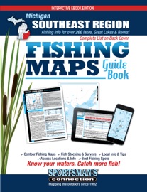 Michigan Southeast Region Fishing Maps Guide Book - Sportsman's Connection