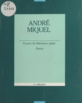 Read: Propos Book de littérature arabe