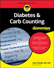 Diabetes &amp; Carb Counting For Dummies - Sherri Shafer Cover Art