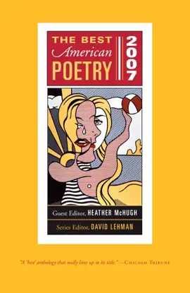Read: The Book Best American Poetry 2007