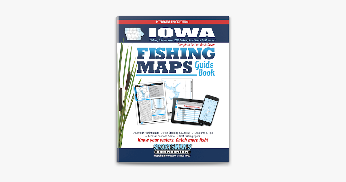 Iowa Fishing Maps Guide Book on Apple Books
