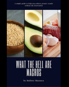 What the hell are macros - Mallory Mazzuca Cover Art