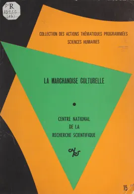 Read: La marchandise culturelle Book