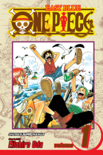 One Piece, Vol. 1 - Eiichiro Oda Cover Art