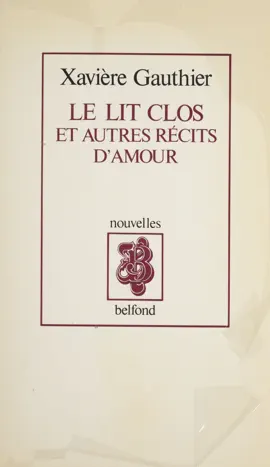 Read: Le Lit clos Book