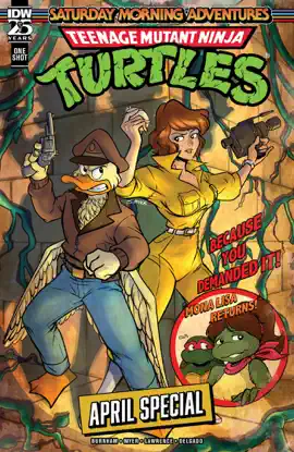 Read: Teenage Mutant Ninja Turtles: Saturday Morning Adventures—April Special Book