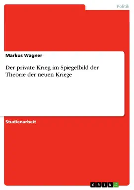 Read: Der private Krieg im Spiegelbild der Theorie der neuen Book Kriege