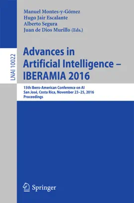 Read: Advances in Artificial Intelligence - Book IBERAMIA 2016